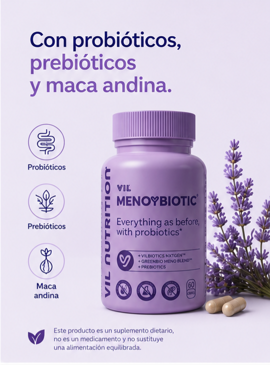 VIL MenoyBiotic – Suplemento Natural para Menopausia y en la Perimenopausia