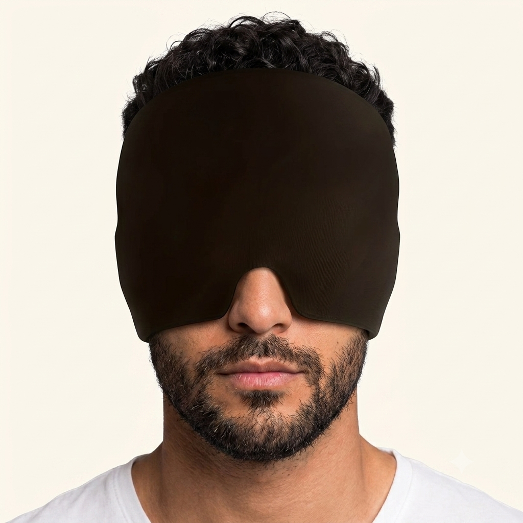 Mascara fría y caliente para migraña