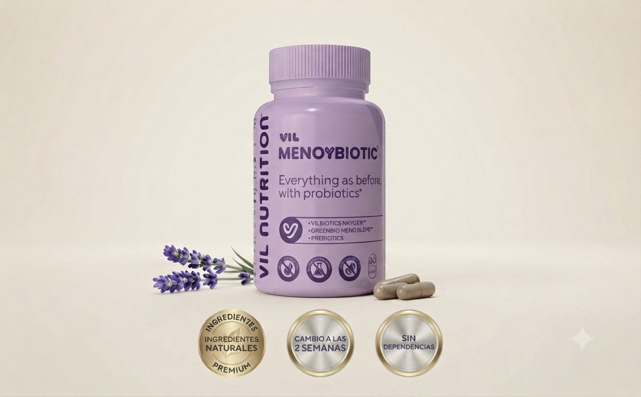 VIL MenoyBiotic – Suplemento Natural para Menopausia y en la Perimenopausia